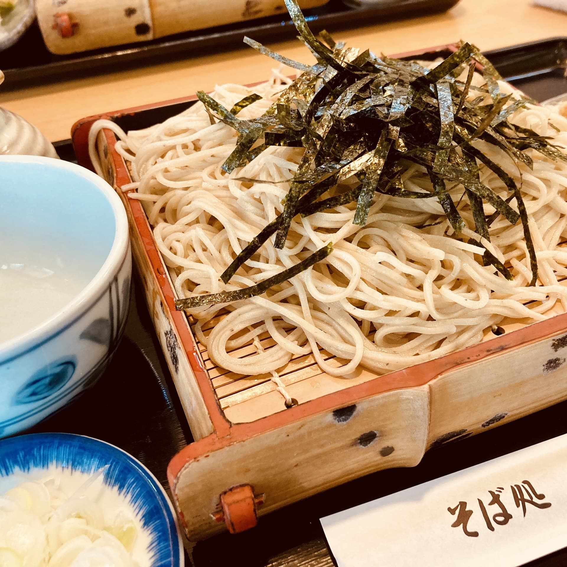 そば処のざるそば